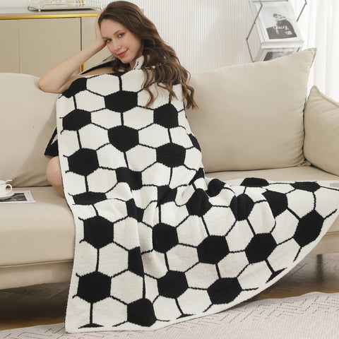 Sports print blankets