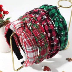 Christmas Plaid Headbands