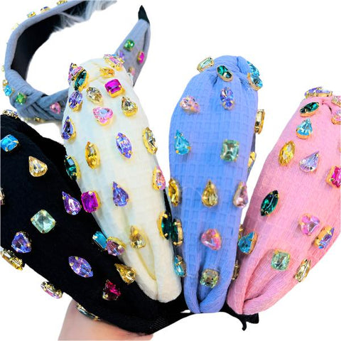 Color Stone Headbands