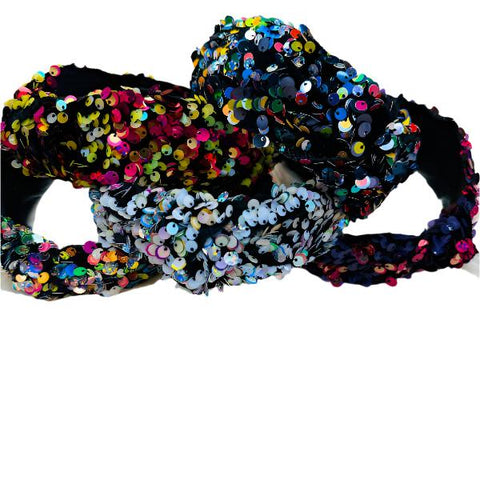 Reversible Sequin Headbands