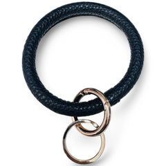 Solid Leather Keyrings