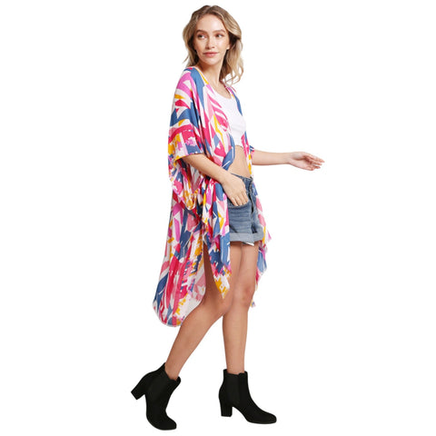 Aztec Print Kimono