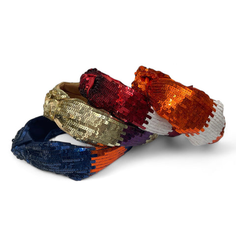 Gameday Sequin Headbands